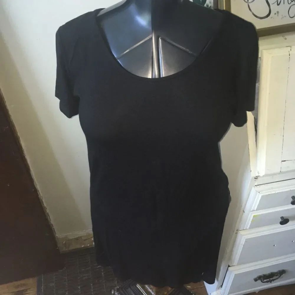 Agnes and Dora XXS Daydreamer high low black tunic